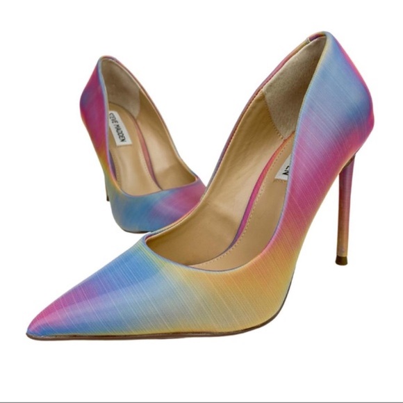 Steve Madden Rainbow heels - Picture 1 of 9